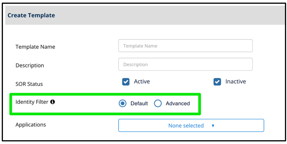 Advanced Identity Filter